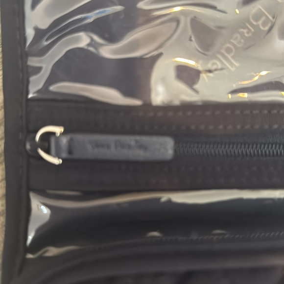 Vera Bradley Quilted Blue storage & organization jewelry travel case pre owned - Picture 3 of 5